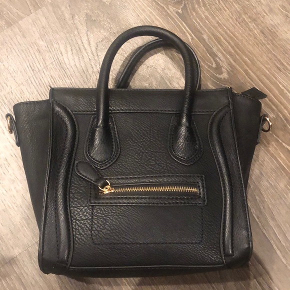 Mini Black tote bag - Picture 1 of 4